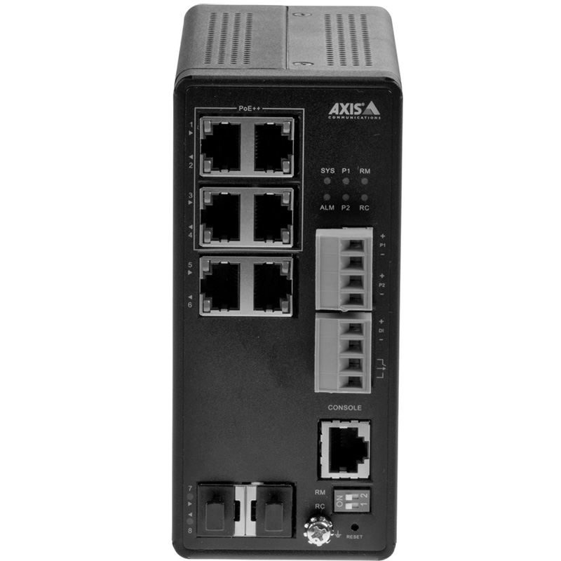 8 Port Industrial Gigabit PoE+ Switch - Ethernet Switches, Networking IO  Products