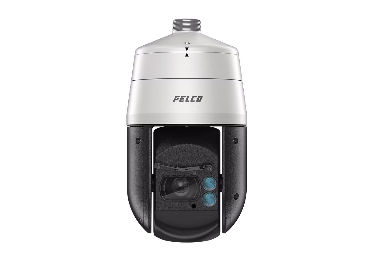 Pelco P2230L-FW1 - Spectra Pro Series 2, Indoor In-Ceiling, Clear with White Trim Ring