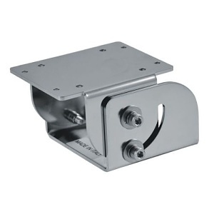 Pelco Parapet mounting bracket. AIS 316L stainless steel