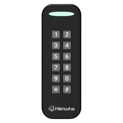 Hanwha NOD-AX15S Mullion Mount Credential Reader w/ Keypad