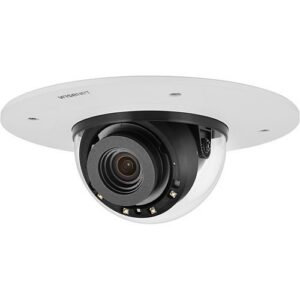 Hanwha PND-A9081RF 4K IR Indoor Flush Mount Dome AI Camera