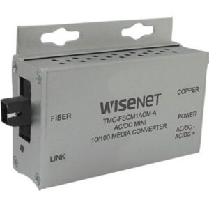 Hanwha TMC-FSCS1ACM-A Mini 100M Media Converter (A) (L)