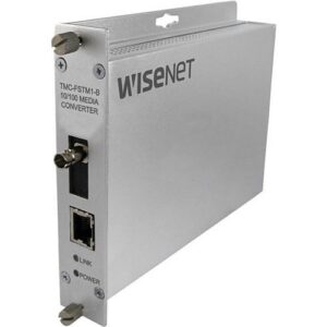 Hanwha TMC-FSCS1PoEM-A 100M Media Converter (A) (L)