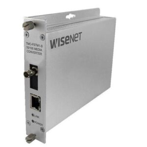 Hanwha TMC-FSTM1PoEM-A 100M Media Converter (A) (L)