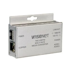 Hanwha TMC-GSFPPoEM Mini 1000M Multi-Rate Media Converter (L)