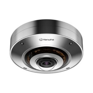 Hanwha XNF-9010RS 12MP Stainless Steel IR Fisheye Camera