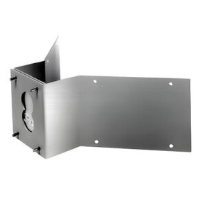 Pelco Corner adapter for IWM, or IWM24 wall mounts Supports up to 75 lbs