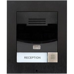 2N IP SOLO SURFACE BLACK WO CAMERA