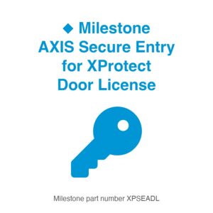 Milestone AXIS Secure Entry for XProtect Door License, part number XPSEADL