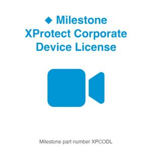 Milestone XProtect Corporate Device License, part number XPCODL