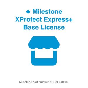 Milestone XProtect Express+ Base License, part number XPEXPLUSBL
