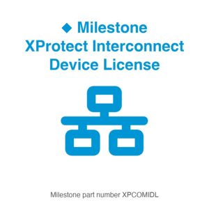 Milestone XProtect Interconnect Device License, part number XPCOMIDL