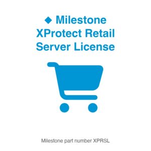 Milestone XProtect Retail Server License, part number XPRSL