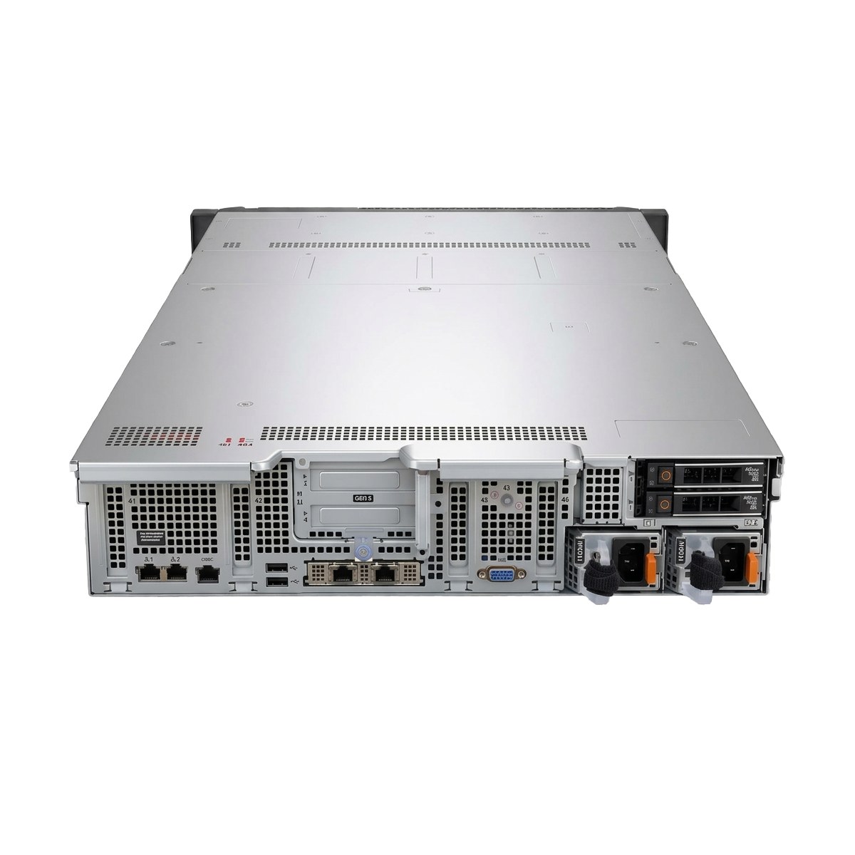 Hanwha BRS-P2H1SH3 BLAZE Recording Server (Windows Server OS), rear view